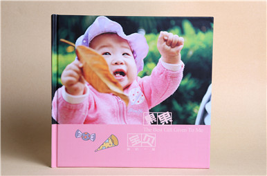 果果宝贝成长纪念册设计,婴儿一周岁宝宝相册制作