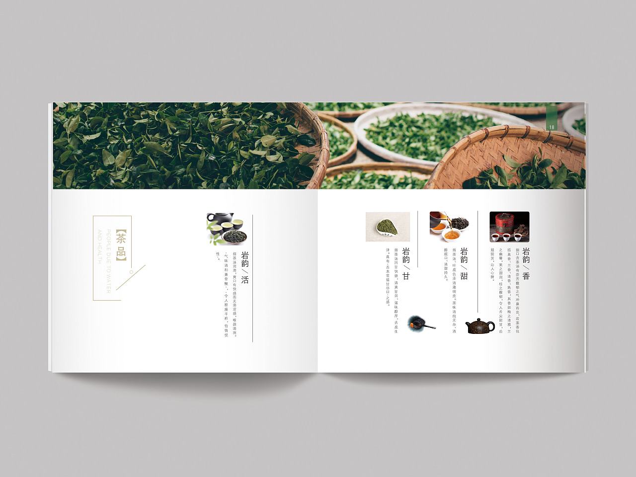 武夷山茶产品宣传册设计,宣传册设计模板,产品宣传册设计哪家好