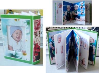 包装盒做成diy宝宝成长相册制作教程图片
